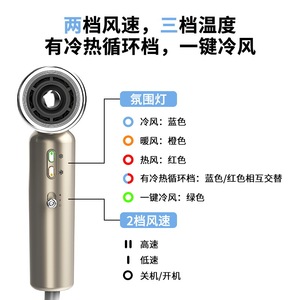 Mini Hair Dryer 100-240V Negative Ion Constant Temperature High Speed Portable Travel Hair Dryer - Product Image 4