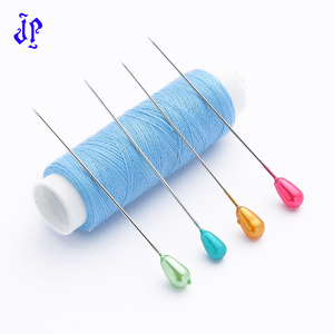 Vente en gros de points de suture droits outils de couture de vêtements boîtes d'<span class=keywords><strong>aiguilles</strong></span> <span class=keywords><strong>auxiliaires</strong></span> de couture aiguille à tête de perle en forme de gouttelette de couleur - Product Image 3