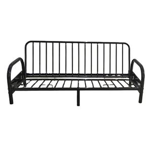 Bán Buôn Chức Năng <span class=keywords><strong>Sofa</strong></span> Sắt Rèn Khung Giá Kim Loại Ngày Giường Với Tay vịn - Product Image 1