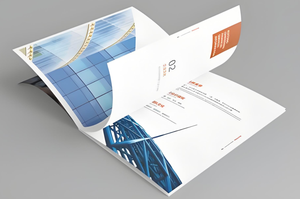 Custom Logo <strong>Printed</strong> Full Color Leaflet <strong>Folder</strong> Cardboard And Art Paper Booklet User Manual Instructions Fold Flyers &amp; Brochures - Product Image 4