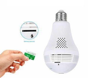 V380 1080P Wifi Đầy Đủ Màu Sắc Closed-Circuit TV H.265 Không Dây Toàn Cảnh 360 Bóng Đèn Máy Ảnh - Product Image 1