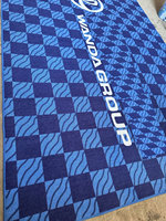 Tapis en nylon imprimés sur mesure pour salon professionnel