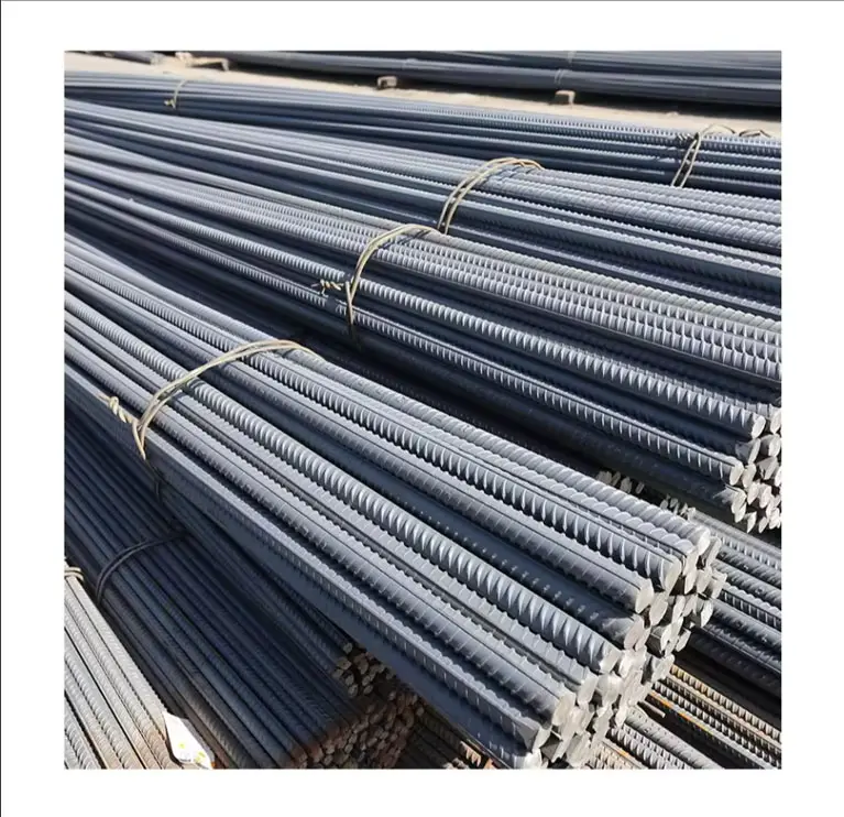 Factory Sale Hot Rolled Round Threaded steel bar Customized Steel Rebar Deformed Steel Bar Made In China