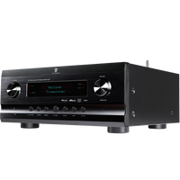 Meilleur amplificateur récepteur AV domestique avec décodage Dolby Atmos 13 canaux DTSX, carte TF, disque USB pour la musique, prix fabricant