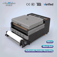 Agitateur automatique de recyclage de poudre de 60 cm (36 pouces) pour machine d'impression par transfert DTF avec plateforme d'adsorption par le vide