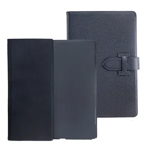 Stand flip wallet Genuine leather tablet case for Samsung Galaxy Tab A7 10.1