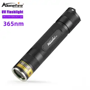 Alonefire SV28 365nm 12W 토치 UV 손전등 누설 형광 에이전트 감지 광석 애완 동물 얼룩 마커 감지기 돈 전갈