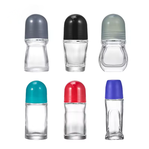 Công Suất Lớn Rỗng Tinh Dầu Con Lăn Chai Bao Bì Container Thủy Tinh 50Ml Khử Mùi Cuộn Trên Chai Với Con Lăn Nhựa - Product Image 2