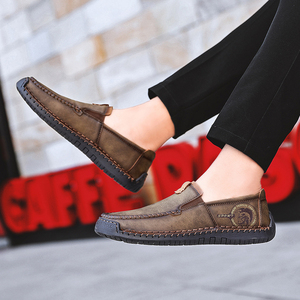 Nouveaux Mocassins Homme Tendance en Cuir de Haute Qualité, Chaussures Décontractées et de Conduite pour Adulte - Product Image 5