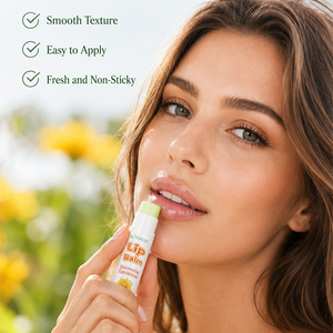 ลิปบาล์มกันแดดผลไม้ 5 กรัม ยี่ห้อ KORMESIC รสแตงโม สตรอว์เบอร์รี วานิลลา วิตามินอี บำรุงริมฝีปาก ป้องกันแสงแดด SPF 50 ฮาลาล รับผลิตแบบ OEM - Product Image 2