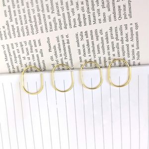 <span class=keywords><strong>Trombone</strong></span> 25mm Clips en fil métallique Pince d'index de fichier Trombones gras élargis Mini trombones colorés Signet pour le bureau à domicile - Product Image 5