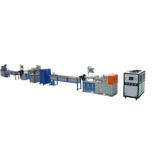 Rubber single extrusion and curing production line rubber extrusion equipment rubber extrusion production line