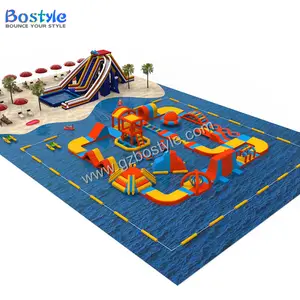 Bostyle Supremacy-31 Beach Holiday Commercial Inflatable Aquatic Water Park Scheme