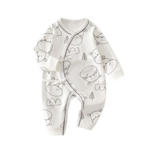 Body de Bebé de Algodón Puro, Manga Larga, Unisex, 0-6 Meses, Ropa de Primavera/Otoño, Traje para Gatear - Product Image 5