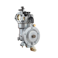 GX390 Carburateur double carburant Pompe à eau Moteur Auto Switching Gasoline NG Conversion Kit for Generator Parts YQP27A-LPG 190F 13HP