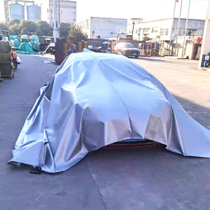 Coperta antincendio di emergenza estrema all'ingrosso per auto elettriche 6x8m & 6x9m copertura estinguente in fibra di vetro - Product Image 2