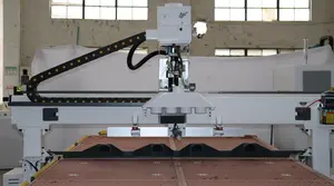 Máquina de corte CNC para tallado y carpintería, herramienta lineal cambiador de revistas, 12 herramientas, eje de 9kw, enrutador de madera, 2030, 2040, ATC