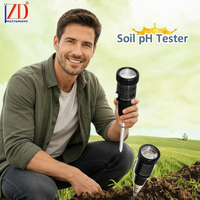 Sonde de mesure de l'humidité du sol, testeur d'acidité des plantes de jardin, outil de test du sol