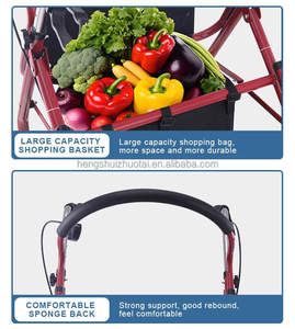 Trung Quốc hộ gia đình xách tay gấp Giỏ mua hàng cho người già sittable phanh kéo Rod Helper - Product Image 4