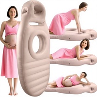 Matelas gonflable rectangulaire XL-88 pour femmes enceintes, prêt à l'emploi transfrontalier, en PVC floqué épaissi, pliable pour bain de ventre intérieur