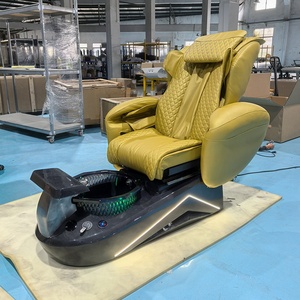 Nouveau mobilier de salon de manucure de luxe, fauteuils de pédicure sans plomberie, fauteuils de pédicure massants, fauteuil de spa pour les pieds, fauteuil de massage - Product Image 3