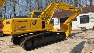 รถขุดไฮดรอลิกมือสอง Komatsu PC200-6 รุ่น PC200-8 PC220 PC240 ขายดี รถขุด Komatsu PC200 มีสินค้าในสต็อก - Product Image 5