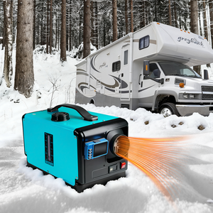 Chauffages au diesel portables 12 volts 24 volts 220 volts 5 kW, chauffage de stationnement à carburant avec <span class=keywords><strong>batterie</strong></span> intégrée <span class=keywords><strong>pour</strong></span> voitures, camions anciens, <span class=keywords><strong>camping</strong></span>-cars, caravanes - Product Image 3
