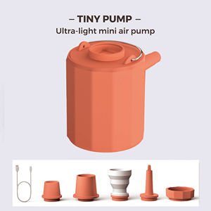 Mini pompe à air électrique <span class=keywords><strong>sans</strong></span> <span class=keywords><strong>fil</strong></span> multifonctionnelle pour l'extérieur, pompe à air USB rechargeable, <span class=keywords><strong>gonfleur</strong></span> pour jouets de piscine, <span class=keywords><strong>matelas</strong></span> pneumatique - Product Image 2
