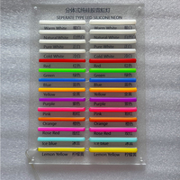 Nouvelle génération de tubes néon fendus séparés 12V bande flexible silicone séparément néon flex led néons