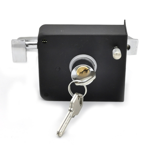 Doppio Bullone Cilindro In Ottone Impermeabile di Sicurezza Porta di Ferro Serratura Cerchio Cerradura De Sobreponer Chapa Perilla - Product Image 6