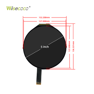 Pantalla LCD Circular de 5 Pulgadas, Alta Definición, Visualización Completa 1080x1080, Interfaz MIPI, Pantalla Redonda para Publicidad - Product Image 2
