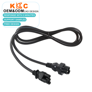 Custom 4 Pin <b>Power</b> <b>Cable</b>, 4 Hole Socket to C6 Connector, Replacement <b>Power</b> Cord for Electronics Device - Product Image 1