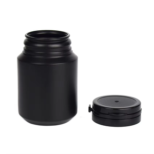 100ml HDPE Medical grado bottiglia di plastica nera manomissione evidente tappo a scatto per Chewing Gum compresse <span class=keywords><strong>contenitori</strong></span> di <span class=keywords><strong>medicinali</strong></span> liquidi - Product Image 1