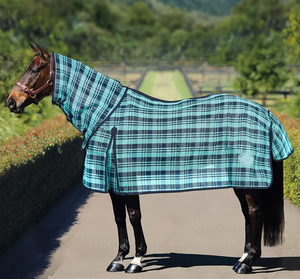 Manta de Invierno para Caballos de Alta Calidad, Tela de Terciopelo de Polialgodón, Forro Polar, Tamaños Personalizables, Colores Surtidos, Ligera - Product Image 5
