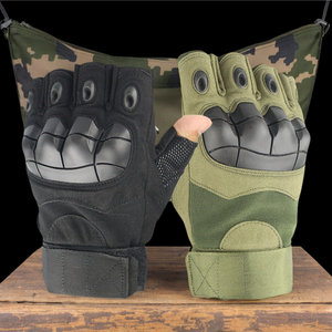Gants demi-doigts en PU personnalisés avec logo, rembourrés sur la paume, antidérapants, imperméables, avec cordon <span class=keywords><strong>de</strong></span> serrage, pour <span class=keywords><strong>moto</strong></span>, vente en gros - Product Image 3