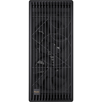 PA602 Black Steel/ABS Plastic/Wood/Tempered Glass Micro ATX Mid Tower Computer Case