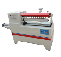 Nouvelle machine de découpe semi-automatique de noyaux de papier pour ruban BOPP, coupeur de noyaux en plastique PVC, diamètre intérieur 25-76mm, haute sécurité, 100m/min