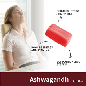 S-ODM OEM Yichao Gomas Mastigáveis de Ashwagandha Veganas Personalizadas para Relaxamento - Product Image 4