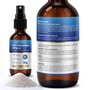 OEM Private Label Natürliches reines Magnesium öl spray Verbessert die Schlaf qualität Tägliches Körper öl spray Alle Haut, Magnesium öl spray. - Product Image 4