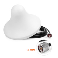 Antenne de plafond à Gain élevé antenne de Communication omnidirectionnelle intérieure 5G 5dBi amplificateur de Signal intérieur 698-2700MHz avec câble