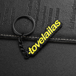 سلاسل مفاتيح معدنية مخصصة، سبائك الزنك المطلية بالمينا، سلاسل مفاتيح بتصاميم أنمي وكرتون، هدايا شخصية وإبداعية - Product Image 2