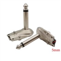 6,35mm 2-poliger Mono-/Stereo-Stecker buchse rechtwinkliger Löt anschluss 90 Grad 6,35 1/4 Zoll Gitarren-Phono-Stecker