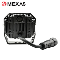 Feux auxiliaires LED à double faisceau haut/bas MEXAS M80 pour moto, tout-terrain, SUV, UTV