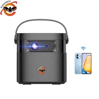 Projecteur intelligent portable EASUNTECH M2 1080p Full HD DLP 4K Ready Android avec batterie intégrée 30-200 pouces pour utilisation en extérieur