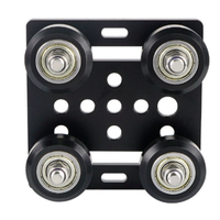 Bagian Printer 3D untuk 2020 v-slot profil aluminium cocok Set Plat Gantry V katrol pelat geser Khusus