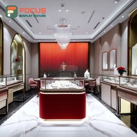 Fabricant d'étuis de présentation de bijoux personnalisés haute visibilité, comptoir de présentation commercial à surface polie
