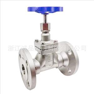 วาล์วควบคุมเชื่อมหน้าแปลนสแตนเลส DJ41W-16P DJ61F วาล์วปิด-เปิดอุณหภูมิต่ำ - Product Image 2