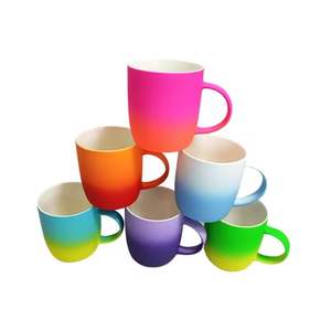 Mug en céramique personnalisé OEM/ODM, impression personnalisée, mugs à dégradé de couleurs, service d'impression couleur complète, logo pour cadeaux de marque uniques - Product Image 3
