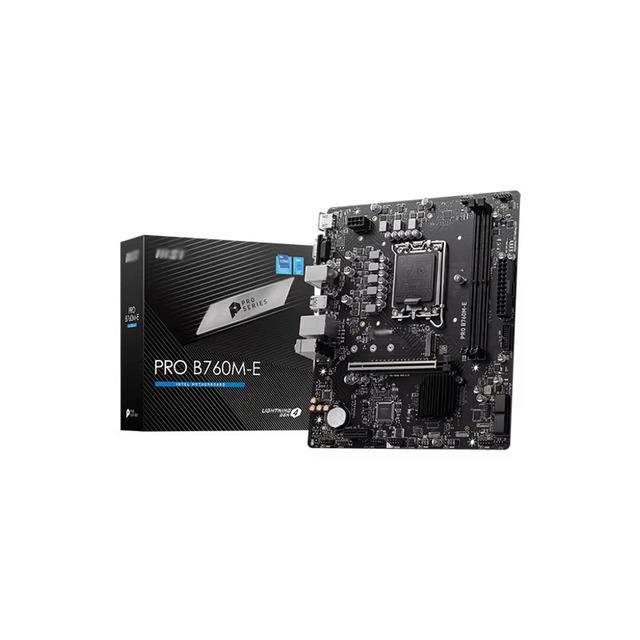 B760M-E DDR5 Gaming Computer Motherboard Support CPU13400F/14400F/13490F (B760/LGA1700)