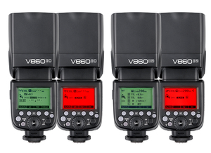 Kit Flash Li-ion TTL Ving V860iic avec Système Sans Fil 2.4G Intégré pour Appareils Photo C/F/N/O/P/S - Product Image 2